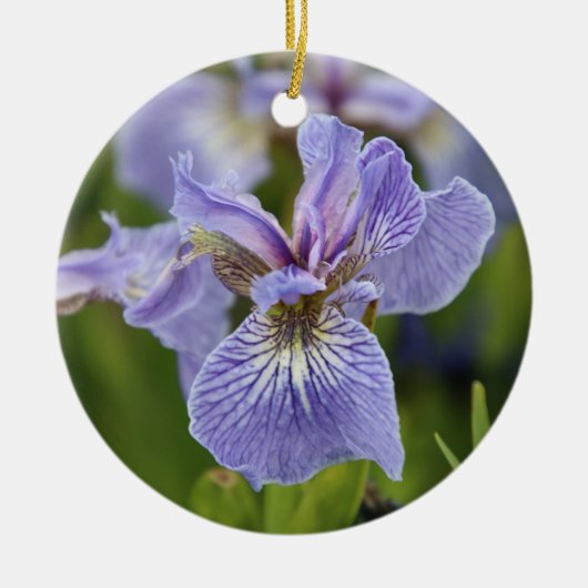 Iris Flower Ornament (Voorkant)