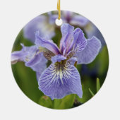 Iris Flower Ornament (Achterkant)