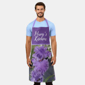 Iris Flower Paars Lavender Lila Schort (Gedragen)