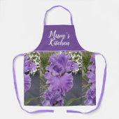 Iris Flower Paars Lavender Lila Schort (Voorkant)