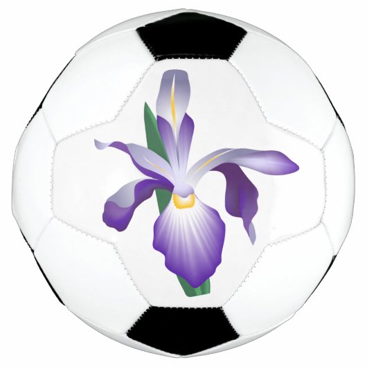 Iris Flower Voetbal (Voorkant)