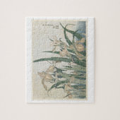 Iris Flowers and Grasshopper, c.1830-31 Legpuzzel (Verticaal)
