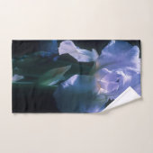 Iris Flowers at Twilight Beach Towel Handdoek (Handdoek)