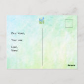 Iris Flowers Briefkaarten (Achterkant)