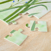 Iris Flowers Jigzaag Puzzle Legpuzzel (Zijkant)