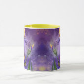 Iris Flowers Koffie Mok (Midden)