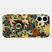 Iris Flowers Monogram Case-Mate iPhone Case (Achterkant (horizontaal))