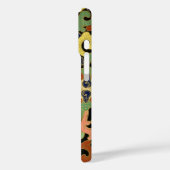 Iris Flowers Monogram Case-Mate iPhone Case (Achterkant / Links)