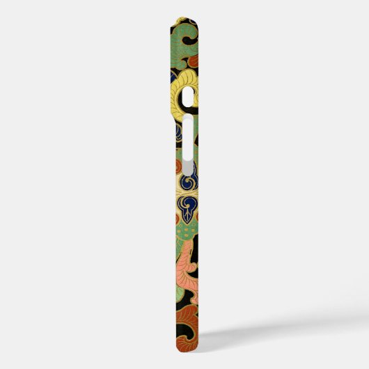 Iris Flowers Monogram Case-Mate iPhone Case (Achterkant / Links)