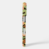 Iris Flowers Monogram Case-Mate iPhone Case (Achterkant / Rechts)