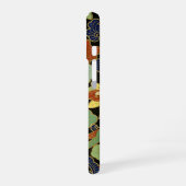 Iris Flowers Monogram iPhone 16 Hoesje (Linkerkant)