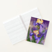 Iris Flowers Notitieboek Iopen (Binnen)