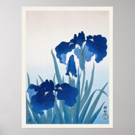 Iris Flowers Ohara Koson Japans Print