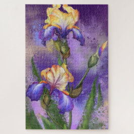 Iris Flowers Puzzle Irises Legpuzzel