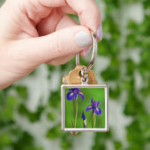 Iris Flowers Sleutelhanger (Hand)