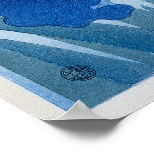 Iris Flowers van Ohara Koson (1925-1936) Poster (Hoek)