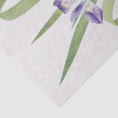 Iris Foliosa van William Dykes Tissuepapier (Detail)