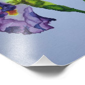 Iris Foto Afdruk (Hoek)