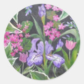 Iris Garden #2 Sticker (Voorkant)