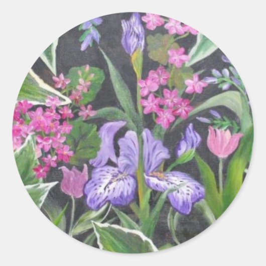 Iris Garden #2 Sticker (Voorkant)