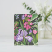 Iris Garden Briefkaart (Staand voorkant)