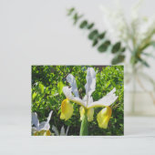 Iris Garden Briefkaart (Staand voorkant)