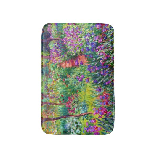 Iris Garden Claude Monet Fine Art Badmat (Voorkant Verticaal)