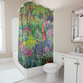 Iris Garden Claude Monet Fine Art Douchegordijn (In situ)