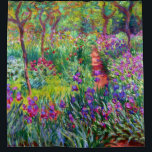 Iris Garden Claude Monet Fine Art Douchegordijn<br><div class="desc">De Iris Garden in Giverny werd in 1900 geschilderd door de Franse schilder van het impressionisme,  Claude Monet,  die zijn irisbloementuin in Giverny (Frankrijk) liet zien.</div>