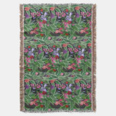 Iris Garden Deken (Voorkant Verticaal)