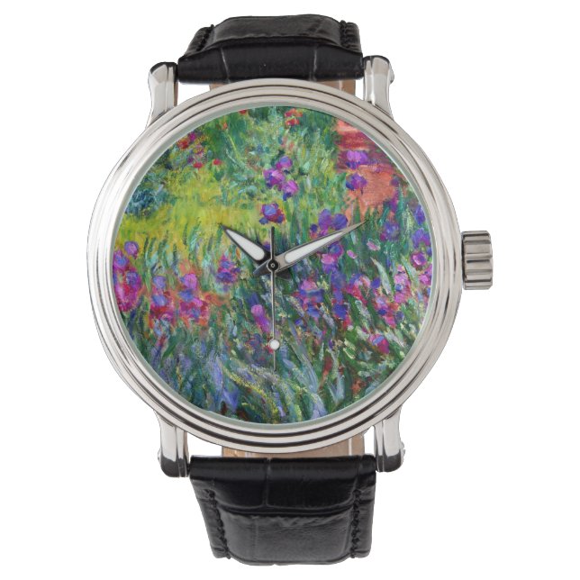 Iris Garden Impressie Horloge (Voorkant)
