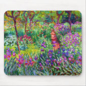 Iris Garden in Giverny Mousepad Muismat (Voorkant)