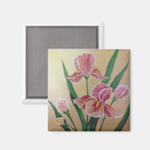Iris Garden Magnet (Voorkant / Achterkant)