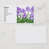 Iris Garden-profielkaart Visitekaartje (Voorkant / Achterkant)