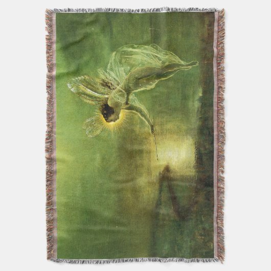 Iris, geest van de nacht deken (Voorkant Verticaal)