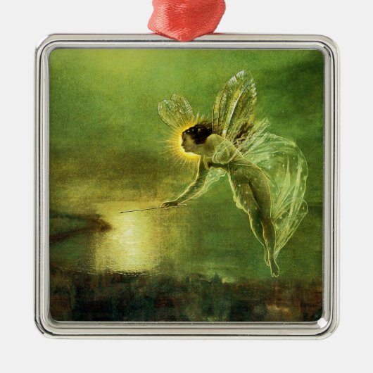 Iris, geest van de nacht metalen ornament (Voorkant)