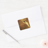 Iris, geest van de Regenboog Vierkante Sticker (Envelop)
