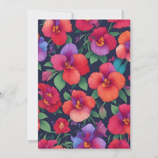 Iris Geloof Wijsheid Eeuwige Liefde Loyaliteit Ver Kaart (Achterkant)