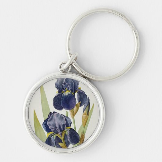 Iris Germanica uit "Les Liliacees", 1805 Sleutelhanger (Voorkant)