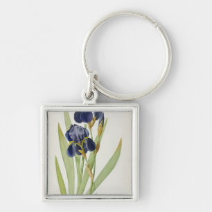 Iris Germanica uit "Les Liliacees", 1805 Sleutelhanger