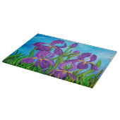 Iris glas snijplank (Hoek)