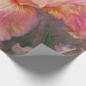 Iris-godin van voorjaarskistof cadeaupapier (Hoek)