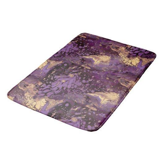 Iris Gold Ink Swirl: Badmat (Gekanteld)