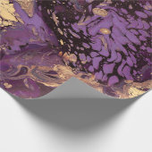 Iris Gold Ink Swirl: Cadeaupapier (Hoek)