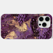 Iris Gold Ink Swirl: Case-Mate iPhone Case (Achterkant (horizontaal))