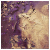 Iris Gold Ink Swirl: Stof (Close Up)