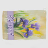 Iris Golfhanddoek (Horizontaal)