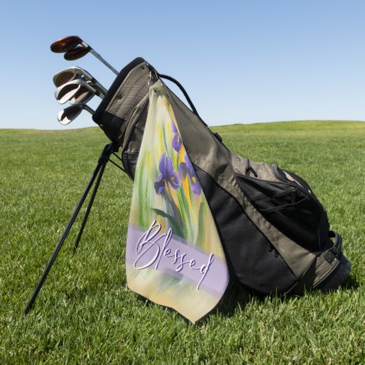 Iris Golfhanddoek (Groen)