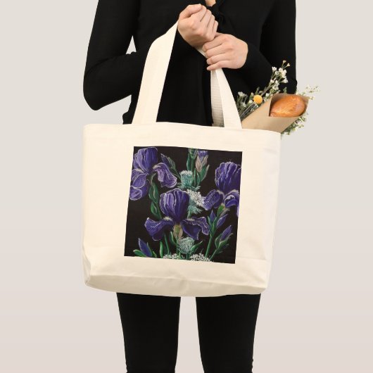 Iris Grote Tote Bag (Voorkant (product))
