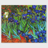 Iris, het beroemde bloemenschilderij van Van Gogh Cadeaupapier (Vlak)